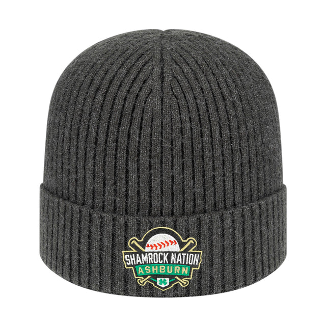 Cap America iK8550 Premium Knit Cap with Cuff - Dark Heather