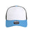 Imperial North Country Trucker Cap - Imperial 1287 White/ Nassau/ Charcoal Adjustable Hats