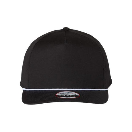 Imperial The Barnes Cap - Imperial 5056 Black/ White Adjustable Hats