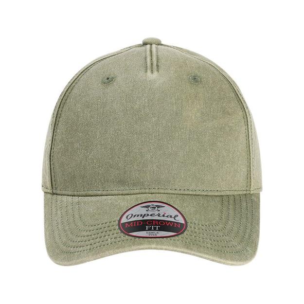 Imperial The Gambit Cap - Imperial X240 Olive Green Adjustable Hats