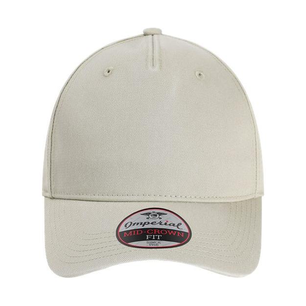 Imperial The Gambit Cap - Imperial X240 Stone Khaki Adjustable Hats