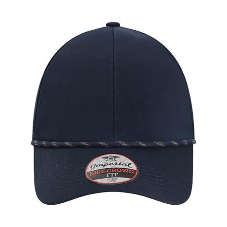 Imperial The Habanero Performance Rope Cap - Imperial 6054 Navy Adjustable Hats