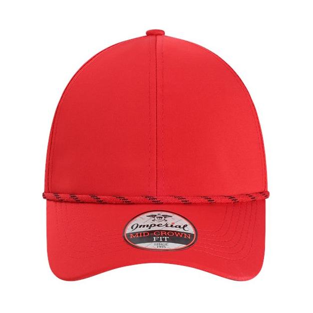 Imperial The Habanero Performance Rope Cap - Imperial 6054 Red Adjustable Hats