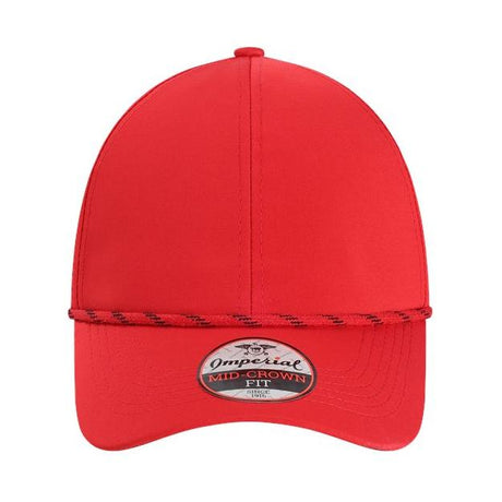 Imperial The Habanero Performance Rope Cap - Imperial 6054 Red Adjustable Hats