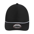 Imperial The Harrison Cap - Imperial 5054U Black/ White Adjustable Hats