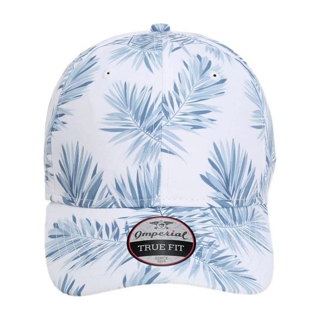 Imperial The Mahalo Floral Performance Cap - Imperial 4065 Hawaiin Rainforest Adjustable Hats