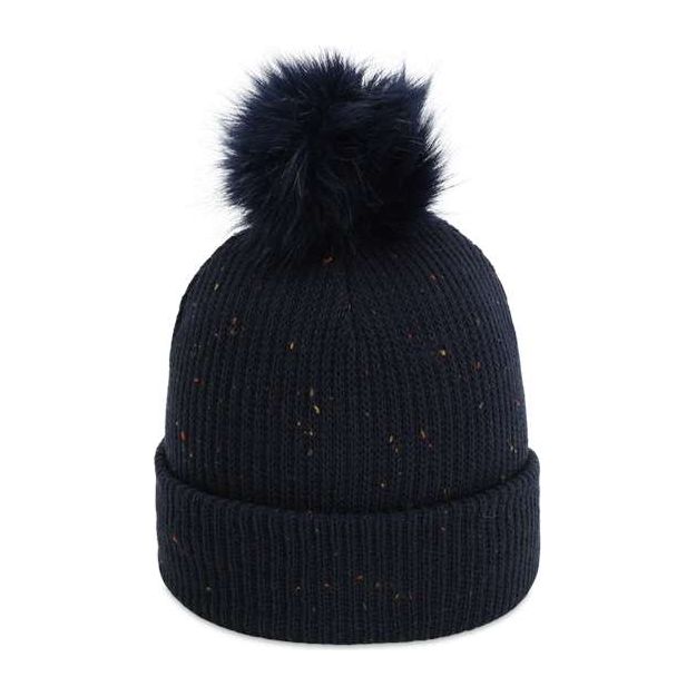 Imperial The Montage Pom Cuffed Beanie - Imperial 6014 Putty One Size Beanies