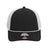 Imperial The Night Owl Performance Rope Cap - Imperial 7055 Black/ White Adjustable Hats
