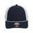 Imperial The Night Owl Performance Rope Cap - Imperial 7055 Navy/ White Adjustable Hats