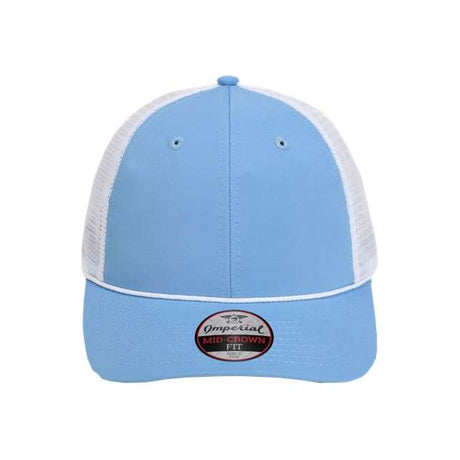 Imperial The Night Owl Performance Rope Cap - Imperial 7055 White/ White Adjustable Hats