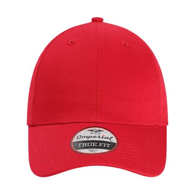 Imperial The Original Buckle Dad Hat - Imperial X210B Red Adjustable Hats