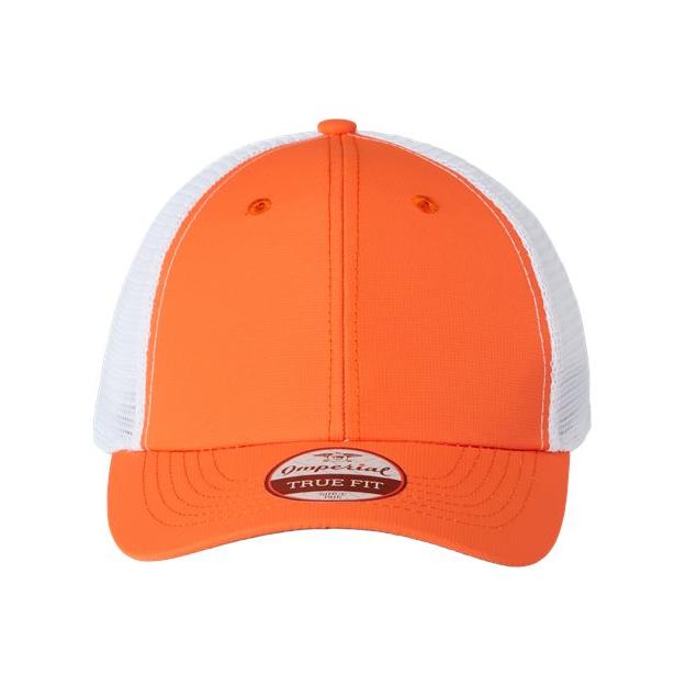 Imperial The Original Sport Mesh Cap - Imperial X210SM White/ White Adjustable Hats