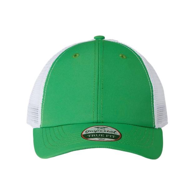 Imperial The Original Sport Mesh Cap - Imperial X210SM White/ White Adjustable Hats