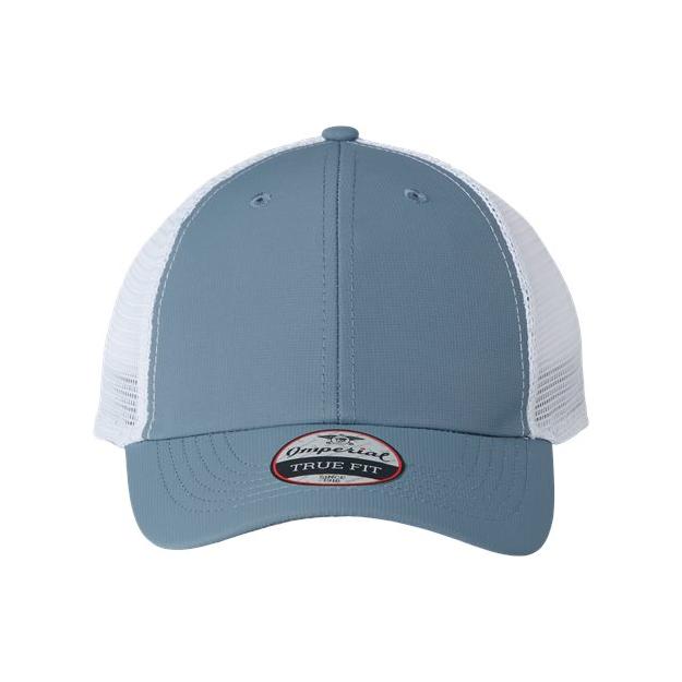 Imperial The Original Sport Mesh Cap - Imperial X210SM White/ White Adjustable Hats