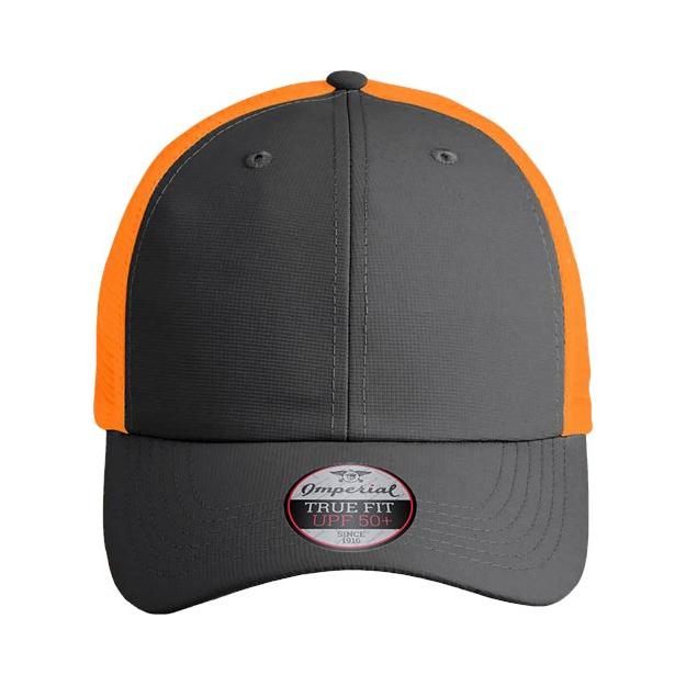 Imperial The Original Sport Mesh Cap - Imperial X210SM White/ White Adjustable Hats
