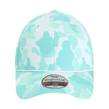 Imperial The Outtasite Cap - Imperial 5058 Frog Skin Camo Aqua Adjustable Hats