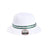 Imperial The Oxford Performance Bucket Hat - Imperial 1371P White/ Green One Size Hats