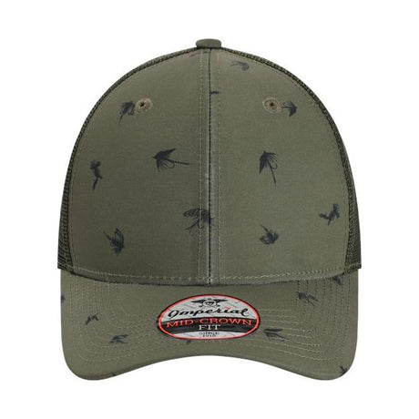 Imperial The Passenger Side Cap - Imperial 4074 Olive Green Adjustable Hats
