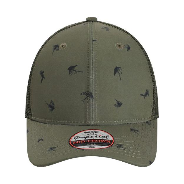 Imperial The Passenger Side Cap - Imperial 4074 Trout Skin Adjustable Hats