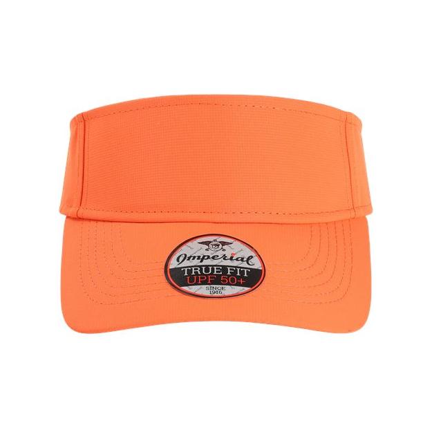 Imperial The Performance Phoenix Visor - Imperial 3124P Orange Adjustable Visors