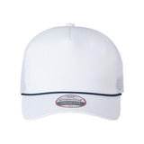 Imperial The Rabble Rouser Cap - Imperial 5055 White/ White/ Black Adjustable Hats