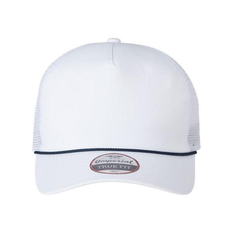 Imperial The Rabble Rouser Cap - Imperial 5055 White/ White/ Black Adjustable Hats