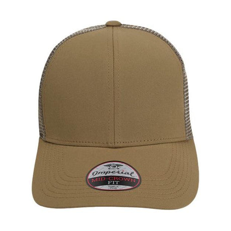 Imperial The Whitaker Mesh Cap - Imperial 1988M Khaki Adjustable Hats