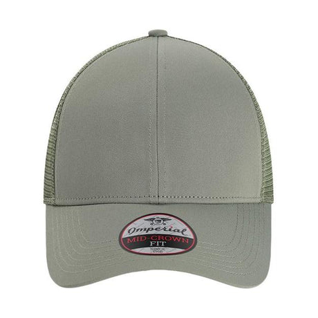 Imperial The Whitaker Mesh Cap - Imperial 1988M Meadow Green Adjustable Hats