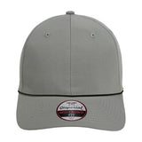 Imperial The Wingman Cap - Imperial 7054 Black/ White Adjustable Hats