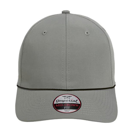 Imperial The Wingman Cap - Imperial 7054 Black/ White Adjustable Hats