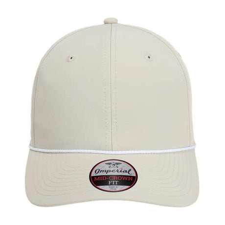 Imperial The Wingman Cap - Imperial 7054 Putty/ White Adjustable Hats