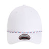 Imperial The Wingman Cap - Imperial 7054 White/ Blue/ Red/ White Adjustable Hats