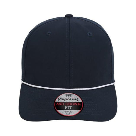 Imperial The Wingman Cap - Imperial 7054 White/ Red Adjustable Hats