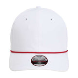 Imperial The Wingman Cap - Imperial 7054 White/ Red Adjustable Hats