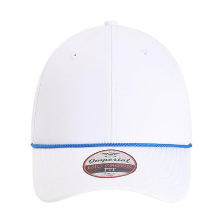 Imperial The Wingman Cap - Imperial 7054 White/ Royal Adjustable Hats