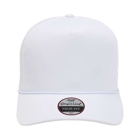 Imperial The Wrightson Cap - Imperial 5054 White/ White Adjustable Golf Caps