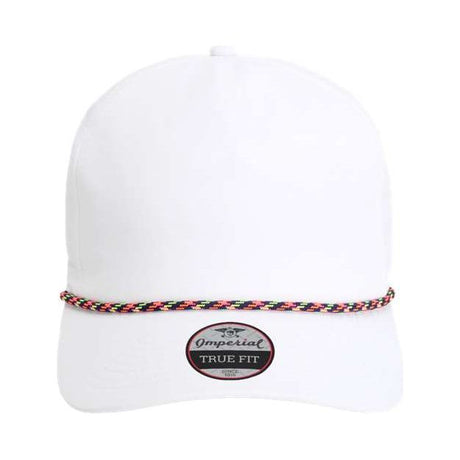 Imperial The Wrightson Cap - Imperial 5054 White/ White Adjustable Golf Caps