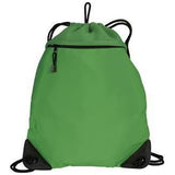 Improved Cinch Pack with Mesh Trim Cactus Drawstring Bags