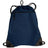 Improved Cinch Pack with Mesh Trim Navy Drawstring Bags
