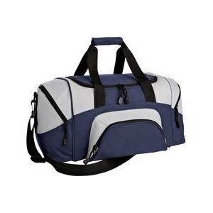 Improved Colorblock Small Sport Duffel Navy/Grey