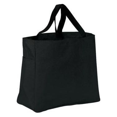 Improved Essential Tote Black Tote Bags