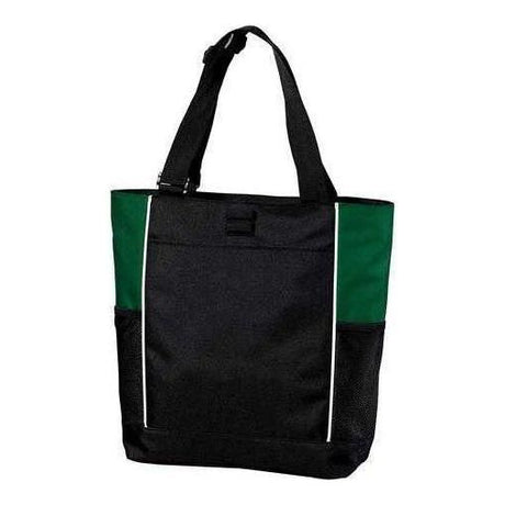 Improved Panel Tote Black/Hunter Tote Bags