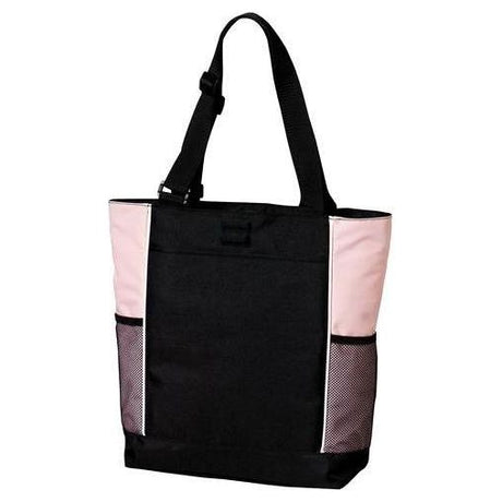 Improved Panel Tote Black/Pink Tote Bags