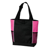 Improved Panel Tote Black/Tropical Pink Tote Bags
