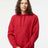 Independent Trading Co. Unisex Legend Premium Heavyweight Cross - Grain Hooded Sweatshirt - Independent Trading Co. IND5000P Red XS Sweatshirts