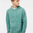Independent Trading Co. Unisex Midweight Pigment - Dyed Hooded Sweatshirt - Independent Trading Co. PRM4500 Pigment Mint XS Hoodies
