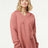 Independent Trading Co. Women’s Lightweight California Wave Wash Hooded Sweatshirt - Independent Trading Co. PRM2500 Dusty Rose XS Sweatshirts