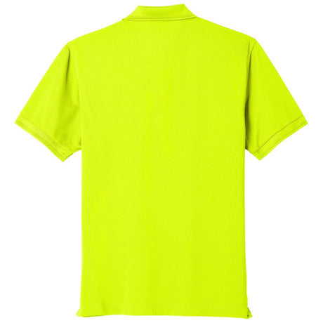 Industrial Snag - Proof Pocket Polo Safety Yellow X - Small Polos/Knits