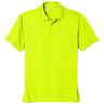 Industrial Snag - Proof Pocket Polo Safety Yellow X - Small Polos/Knits