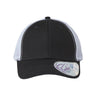 Infinity Her Women's Modern Trucker Cap - Infinity Her CHARLIE Black/ White Adjustable Women's Caps